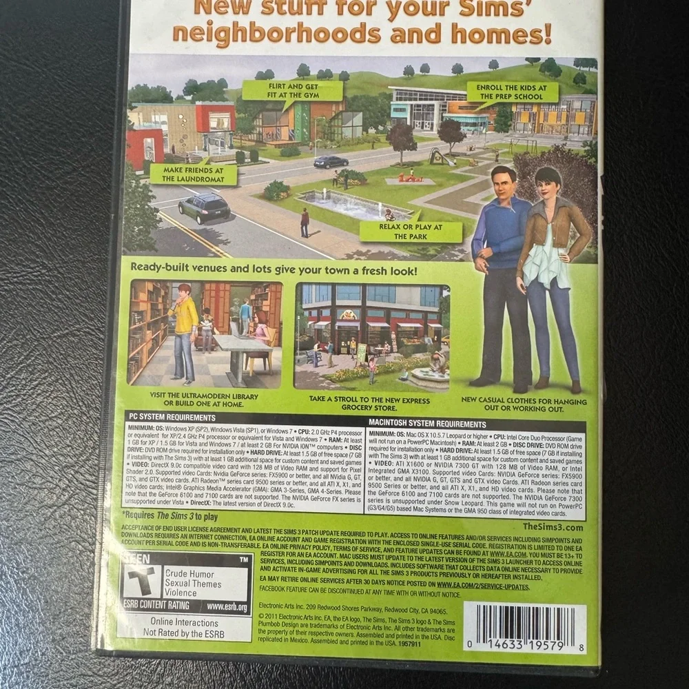 The Sims 3 Town Life Stuff PC Game